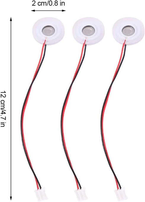 5pcs Atomizing Piece for Air Humidifier Replacement Atomizing Head Oscillating Plate for Piezoelectric Ceramic Portable Humidification Accessories...