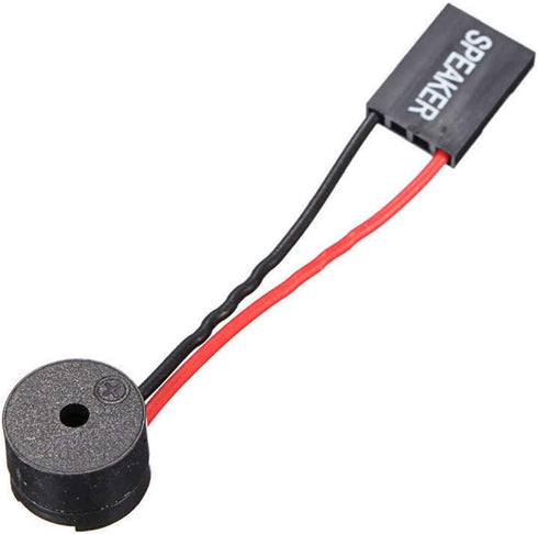 10 Pcs PC Motherboard Internal Mini Speaker Computer Case Mainboard BIOS Alarm Buzzer for Arduino/Computer with Dupont Extension Cable...