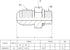 (2-PACK) 6400-06-08-O Hydraulic Hose Adapter Fitting 3/8" Male JIC 37° Flare (9/16"-18UNF) × 1/2" Male O-Ring Boss (3/4"-16UNF) SAE Straight Pipe ...