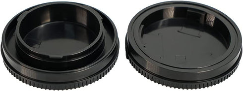 NIYI 2Sets Camera Body Cap and Rear Lens Cap Cover Kit for Sony ENEX Mount Camera and Lenses Rear Lens Protector Cover and Body Cap Set...