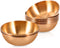 8 Pack 3.5inch Stainless Steel Sauce Dishes Mini Individual Saucers Bowl Round Seasoning Dishes Sushi Dipping Bowl Appetizer Plates, Champagne Gol...