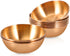 8 Pack 3.5inch Stainless Steel Sauce Dishes Mini Individual Saucers Bowl Round Seasoning Dishes Sushi Dipping Bowl Appetizer Plates, Champagne Gol...