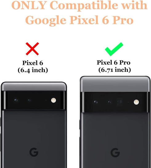for Pixel 6 Pro Case,Google Pixel 6 Pro Case, Marble Rose Gold Women 3 in 1 Hard PC Soft Silicone Protective Rugged Bumper Heavy Duty Hybrid Shock...