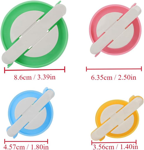 Pom pom Maker, 4 Sizes Pom-pom Maker Fluff Ball Weaver Needle Craft DIY Wool Knitting Craft Tool Set for Kids and Adult (4)...