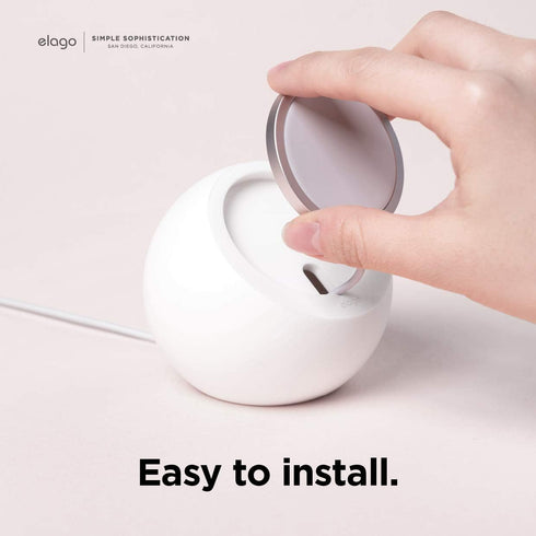 elago MS2 Charging Stand Compatible with MagSafe Charger - Premium Silicone Stand Compatible with iPhone 15/14/13/12 Series, Designed for MagSafe ...