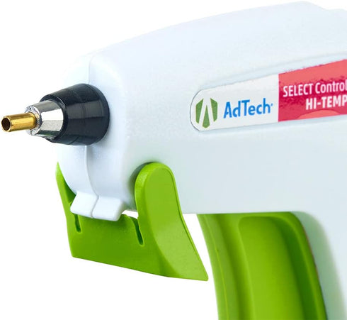 AdTech Project Pro Hot Glue Gun - Precision Crafting Tool, White...