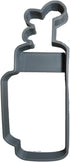 GOLF BAG OUTLINE CLUB EQUIPMENT HOLDER HOLE IN ONE COURSE STROKE BIRDIE PAR SPORTS ATHLETICS COOKIE CUTTER 3D PRINTED MADE IN USA PR2495...