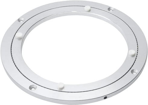 Geesatis Aluminium Alloy Turntable Bearing,5.5 Inch Round Dining Table Smooth Swivel Plate Hardware,Lazy Susan Hardware,1000 lbs Load Capacity,Pac...