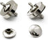 Sbest 20 Sets 18MM Coppery Strong Magnetic Button Clasps,Round Magnetic Snaps Bag Button Clasps Closure Purse Handbag with Washer Nickel DIY Craft...