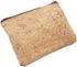 Eco-friendly Natural Cork Coin Purse, Boshiho Mini Coin Change Wallet Credit Card Holder Zipper Pouch Vegan Wallet with Key Ring Keychain (Multi F...