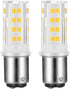 2-Pack Sewing Machine Light Bulb Double Contact Warm White 2700-3000K 15T7DC Base Replacement for Singer/Kenmore Sewing Machine 120V 3.5W LED Bayo...