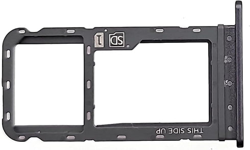 G Power 2021 Single Sim Card Tray MicroSD SD Holder Replacement for Motorola Moto G Power 2021 (XT2117) - Flash Gray......