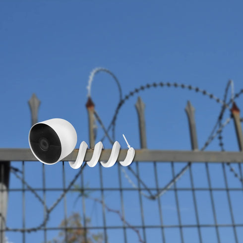 Flexible Twist Mount for Google Nest Cam (Battery) Without Tools or Wall Damage...