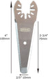 4 Pcs Oscillating Multi Tool Scraper Blades for Scraping Cutting Removing Paint Caulk Adhesive Sealant XG4201...