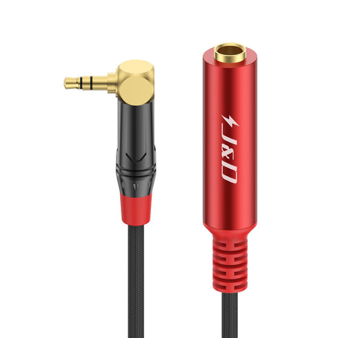 J&D 1/4 to 3.5mm Headphone Adapter, TRS 1/4 inch to 1/8 inch Stereo Audio Adapter Cable, 6.35mm Female to 3.5mm Male Stereo Audio adapter for Head...