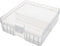 Fielect 100 x AA Battery Storage Case Holder Organizer Box Transparent...