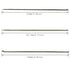 8pcs Stainless Steel Laboratory Micro Spoon Reagent Scoop Laboratory Mixing Spatula Set for Deep Bottles and Jars Silver...