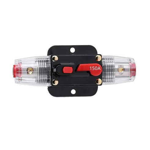 STETION Car Audio 150 Amp Resettable Fuse Circuit Breaker Car Protect for Audio System Fuse 12-24V DC for Car Audio Amps Overload Protection Fuse ...