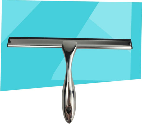 HEALLILY Stainless Steel Spatula Stainless Spatula Window Cleaning Tool Window Squeegee Window Cleaner Window Cleaning Squeegee Window Washing Squ...