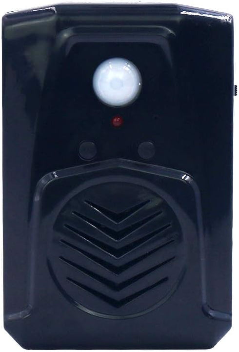 Replaceable Voice Motion Sensor PIR Infrared Sound Player Haunted House Scream Box Speaker with USB Download Function Christmas MP3 Horror Happy M...