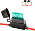 ATC/ATO 30A in-Line Fuse Holder 16 Gauge Wiring Harness 12V Standard Plug Socket Pack of 2...