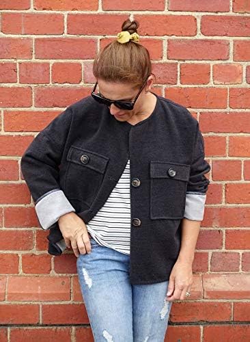 Style Arc Sewing Pattern - Adelaide Woven Jacket (Sizes 04-16)...