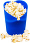 The Original Microwave Popcorn Popper, Silicone Popcorn Maker Collapsible Bowl BPA -Free, Hot Air Popcorn Maker, No Oil Required (Blue, 1)...