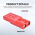 4 Pcs 6-10 Gauge Anderson Connector Plug 50A 12-36V Battery Quick Connector Red Battery Quick Disconnect Wire Harness Plug Kit for Winch Car Auto ...