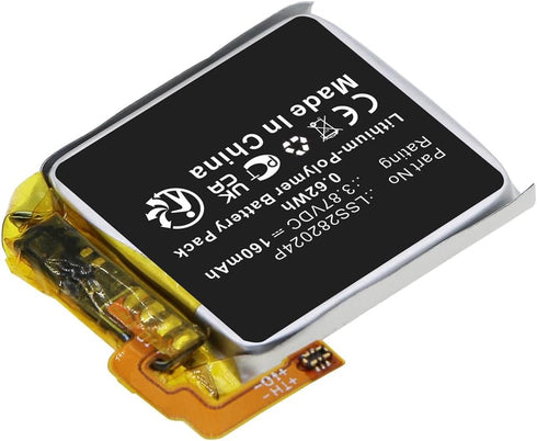 160mAh LSS282024P Battery Replacement Compatible with Fitbit Versa 4 Fitness Smartwatch FB523...
