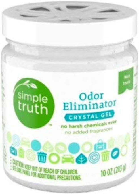 Simple Truth Odor Eliminator Crystal Gel 10 oz (Single jar)...