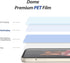 DOME GLASS Whitestone GEN Film Screen Protector for Samsung Galaxy Z Flip 3 (2021) Anti-Bubble HD Clear Hard Coated PET Film Screen Guard...