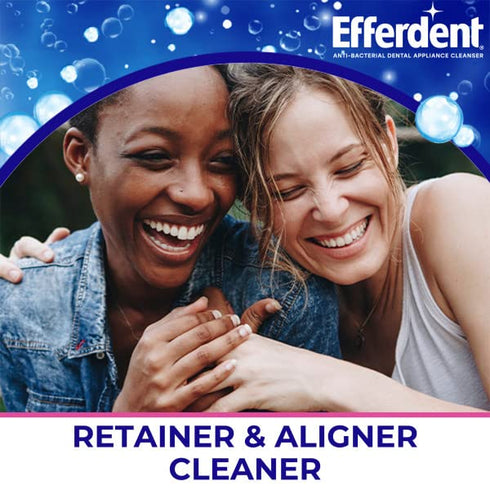 Efferdent Retainer Cleaning Tablets, Denture Cleaning Tablets for Dental Appliances, Minty Fresh & Clean, 44 Count (Pack of 2)...