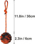 K9 Training Ball with Rope Exercise and Reward Toy for Dogs Indestructible Dog Toy Ball with Handle for Training Pull Throw Toy tug Toy Dogs Fetch...