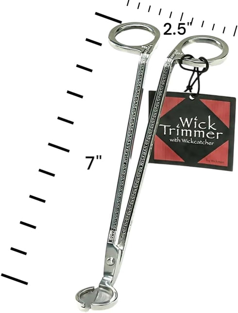 Wickman Stainless Steel Polished Wick Trimmer,Silver...