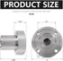 Phukmlong 2" Wood Lathe Steel Faceplate Chucks with ScrewChuck, 1"-8TPI Thread Woodworking Accessories Tools…...