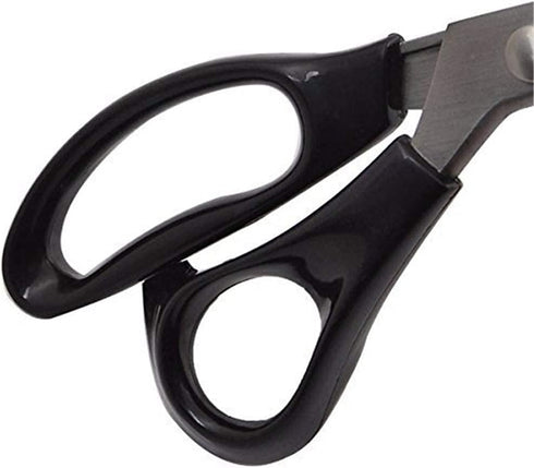Dressmaking Sewing Craft Scissors, Professional Stainless Steel Pinking Shears Comfort Grip, Serrated & Scalloped Blades Cut Tailor Decorative Too...
