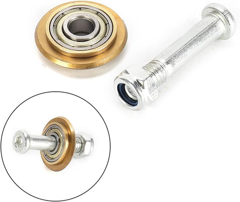 2 Pack Tile Cutter Wheel Cutting Blade Replacement Premium Tungsten Carbide Bearing Ceramic 22×6×6mm Scoring With Bolt Lock Nut For Wall Floor Til...