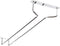 Winco Chrome Plated Wire Glass Hanger, 16-Inch...