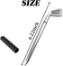 25PCS Golf Ballpoint Pen Mini Golf Clubs Pens Decorative Golf Pens Funny Sports Ergonomic Pen Golfing Club Props Black Gel Ink for Students Cowork...