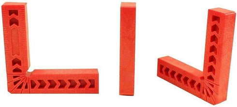 Chiloskit 2Pcs Woodworking 90 Degree Corner Clamp Clamping Angle Clamps Tool Positioning Squares for Picture Frames Boxes Cabinets (6Inch 2pcs) Re...