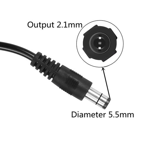USB to 9V Adapter - DC 5V to DC 9V Step Up Cable Cord with DC Jack 5.5 x 2.1mm for Fan, Table Lamp, Piano Keyboard, Bluetooth Audio, Wireless Rout...