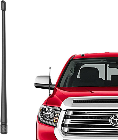 RYDONAIR Short Antenna Compatible with Toyota Tundra 2014+ & Toyota Tacoma 1995+, Internal Copper Coil for Enhanced Reception, 13 inches Flexible ...