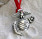Trilogy Jewelry Pewter USMC Marine Corps Insignia Semper Fi Christmas Ornament and Holiday Decoration...