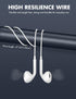 Wired Earbuds,?Ultra Clear Calls & no Noise? Headphones Earbuds Wired 3.5mm, in-Ear Earphones with Mic, Compatible with iPhone/iPad/Android/Laptop...