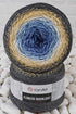 YarnArt Flowers Moonlight Glitter Cotton Yarn, Soft, Rainbow Crochet, Metallic Lurex handknit Shiny, Silvery Cake, Multicolor Cotton, 1 Skein Weig...