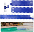 Pool Skimmer,Hands Free Pool Leaf Skimmer,Work with Most Skimmer Systems on above-Ground and in-ground Pools,6.7 Inches to 4 Inches (Blue)...