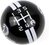 for Ford Mustang Car Gear Shift Knob 5 Speed Cobra Logo Manual Handle Ball (Black & White)...