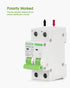 12V-110V DC Miniature Circuit Breaker, 15 Amp 2 Pole Battery Breaker Protector for Solar PV System and RV, Thermal Magnetic Trip, DIN Rail Mount, ...