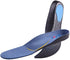 Dr. Foot Full Orthotics Shoe Insoles - Arch Support Inserts Correct Flat Feet, Over-Pronation, Fallen Arch (L - W10.5-12 | M9.5-11) Blue&Black...