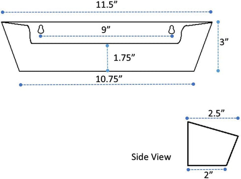 Sink Front Tip-Out Tray (11-3/4"" Tray Only, White)...